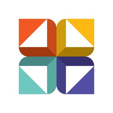 Modern eğitim ikonunun vektör illüstrasyonu