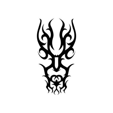 kabile, dövme, vektör çizimi 