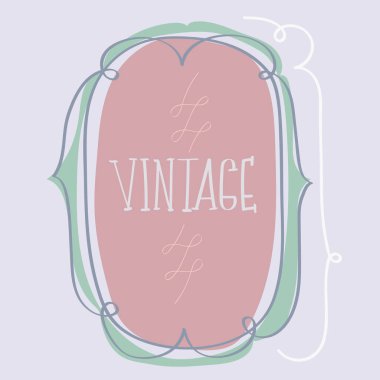 Düğün davetiyesi için arka plan vektör illüstrasyonu