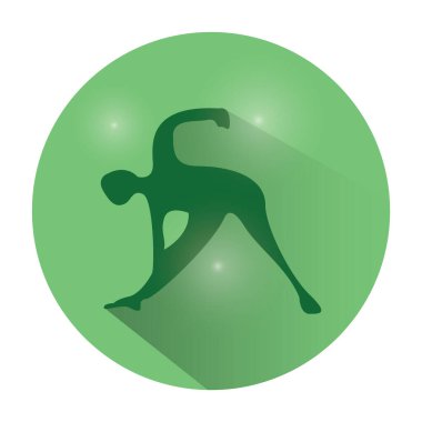 Basit grafik simgesi vektör illüstrasyonu