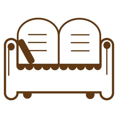 Basit grafik simgesi vektör illüstrasyonu 