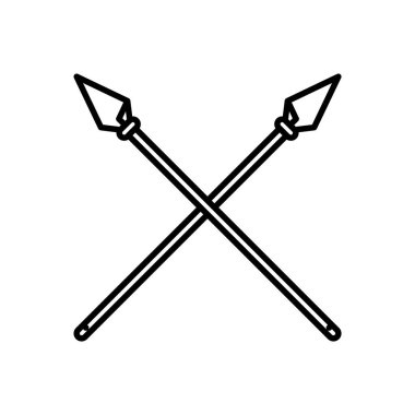 Fantezi simgeleri ve vektör illüstrasyonlu basit biçimlendirilmiş pankart