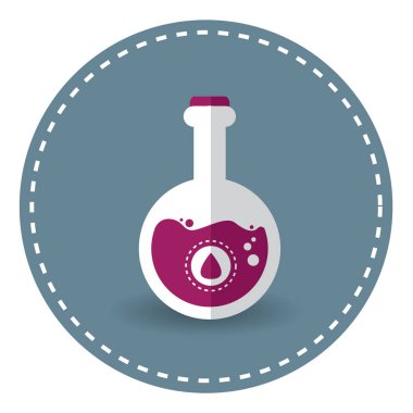 Basit grafik simgesi vektör illüstrasyonu 