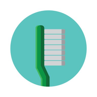 Diş düzlüğü simgesi, vektör illüstrasyonu