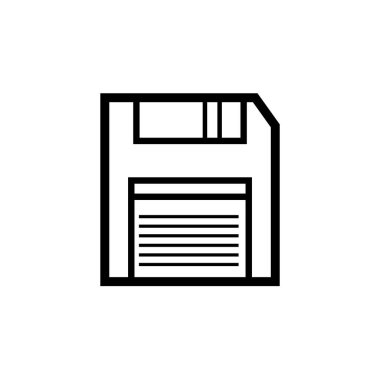 Basit grafik simgesi vektör illüstrasyonu