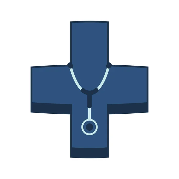 Médico Icono Del Médico Vector Ilustración — Vector de stock