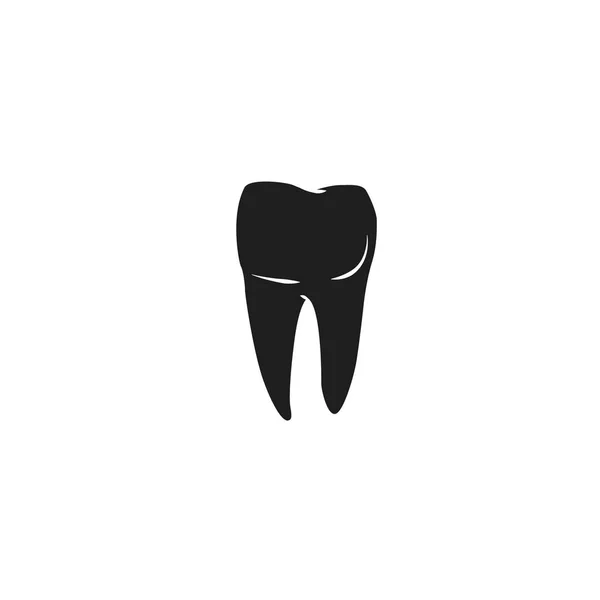 Zahn Symbol Vektorillustration — Stockvektor