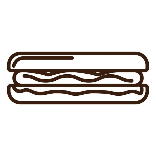 Banner Estilizado Simples Com Ícones Restaurante Ilustração Vetorial — Vetor de Stock