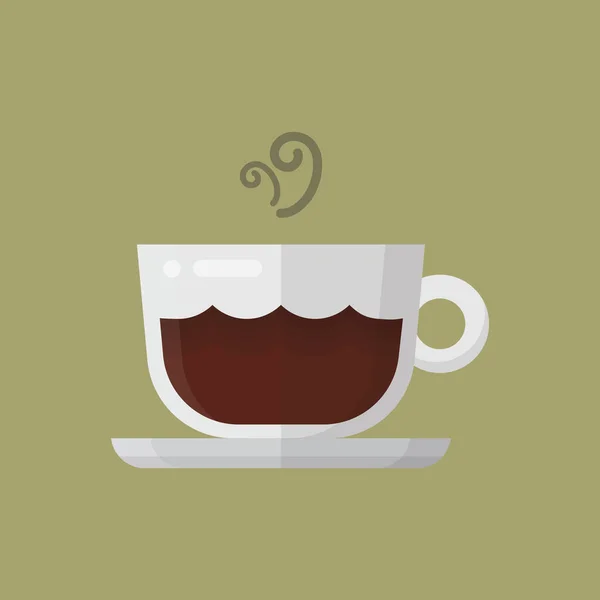 Illustration Vectorielle Icône Café — Image vectorielle