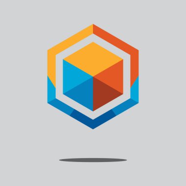 Basit grafik simgesi vektör illüstrasyonu 