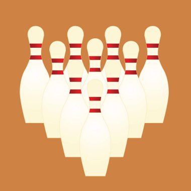 Skittles ve top ile bowling lobutları