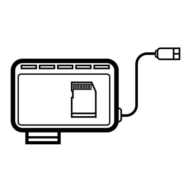 Vektör illüstrasyonu, simge ögesi arkaplanı