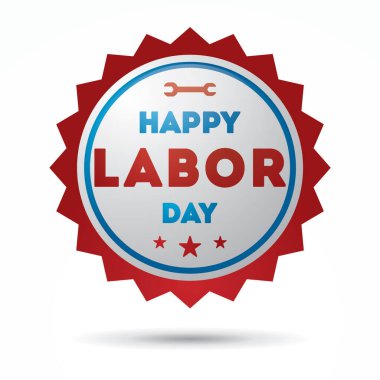 ABD etiketinin yaratıcı vektör illüstrasyonu