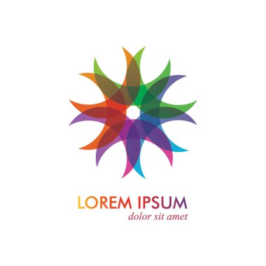 Tasarımınız için vektör logo şablonu