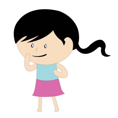 Yaratıcı simgenin modern grafik vektör çizimi