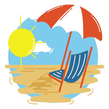 Grafik simgesi, vektör illüstrasyonu