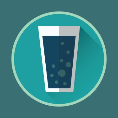 Diş simgesi vektör illüstrasyonu