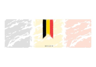 grunge kağıt pankartlarının vektör çizimi