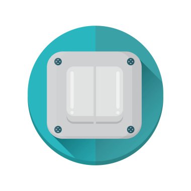 Basit grafik simgesi vektör illüstrasyonu