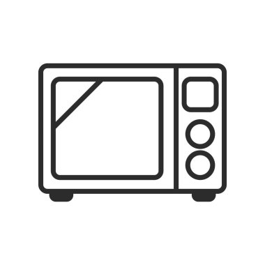 mikrodalga fırın vektör simgesi