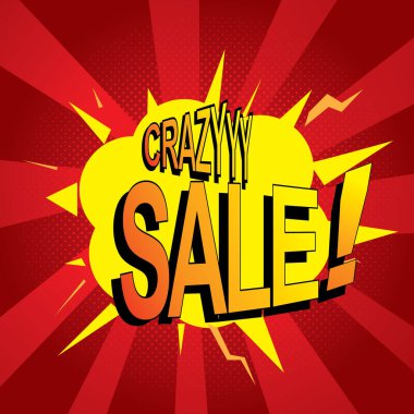 Süper Satış Bayrağı. Vektör illüstrasyonu