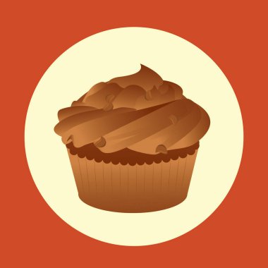 Lezzetli pasta tasarımı, vektör illüstrasyon eps10 grafiği