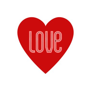 Sevgililer Günü konsepti vektör illüstrasyonu 