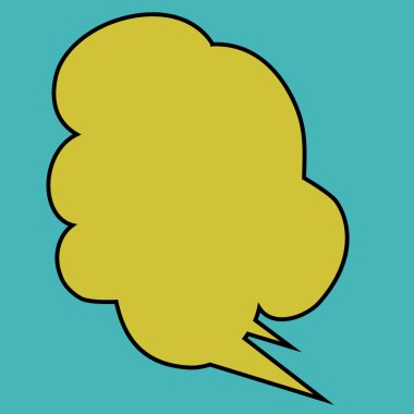 konuşma balonu simgesi, vektör illüstrasyonu