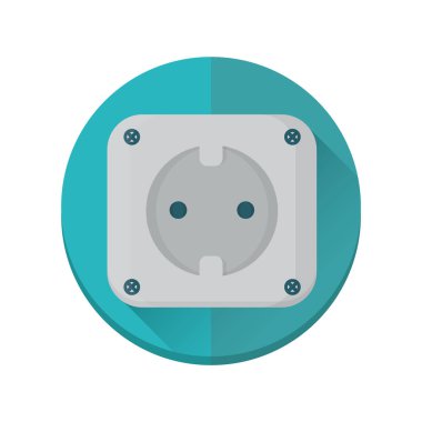 Basit grafik simgesi vektör illüstrasyonu