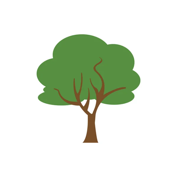 Árbol Icono Vector Ilustración — Vector de stock