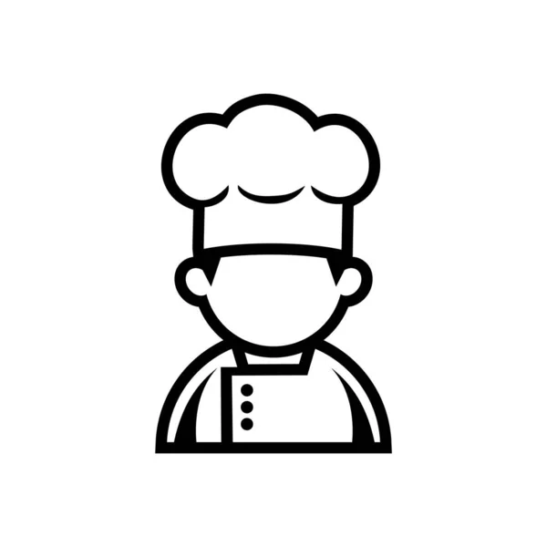 Chef Avatar Icon Vector Illustration Design — Stock Vector