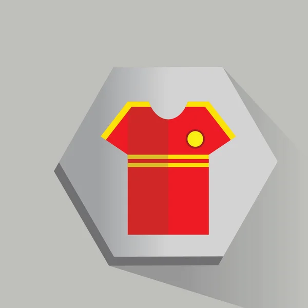 Soccer Badge Vector Illustration - Stok Vektor