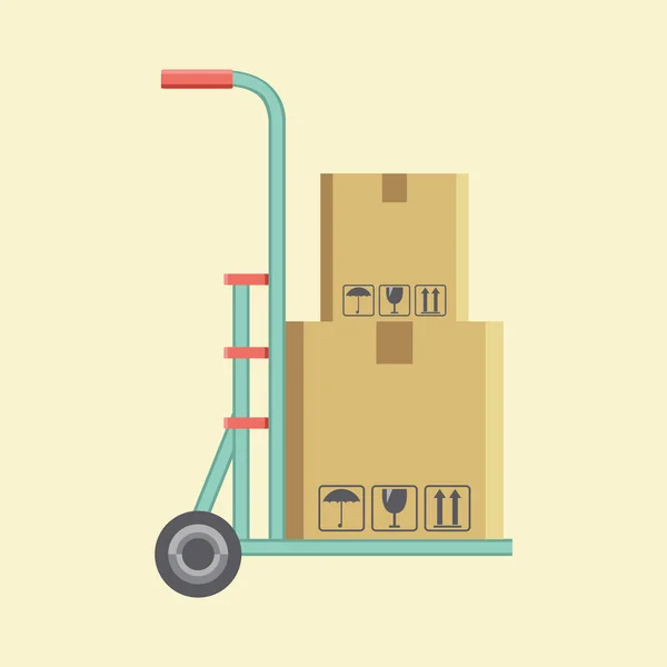 Logistics Icon Vector Illustration — Stock Vector