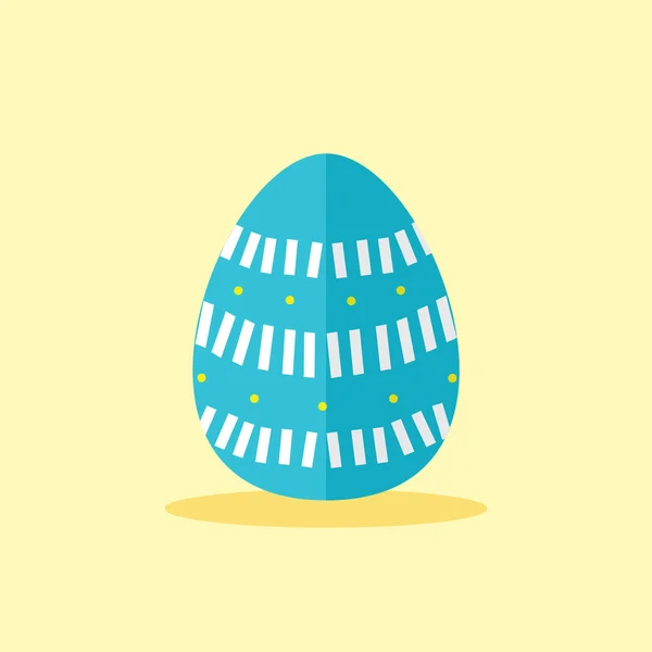 Easter Egg Icon Vector Illustration — Stock Vector