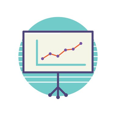 Vektör illüstrasyonu, simge ögesi arkaplanı