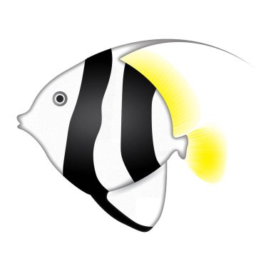 Bir balığın vektör çizimi