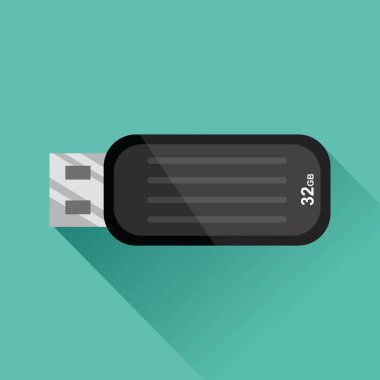 Basit grafik simgesi vektör illüstrasyonu