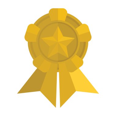 Başarı simgesi vektör illüstrasyonu