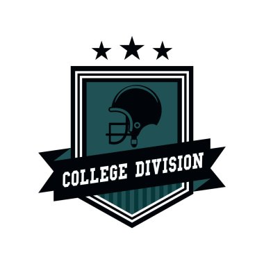 beysbol spor amblemi, vektör illüstrasyonu