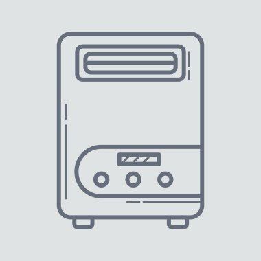 Ev Aletleri ikonu vektör illüstrasyonu