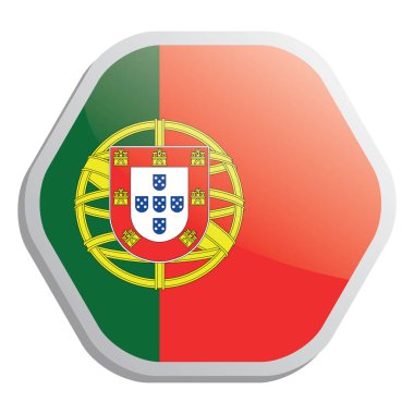 Aziz Lucia bayrağının vektör çizimi