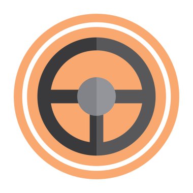 hedef düz vektör simgesi