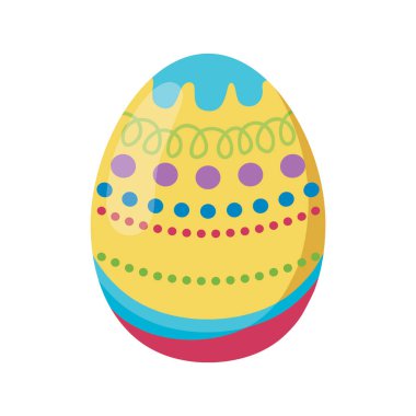 Paskalya Günü konsepti, vektör çizimi