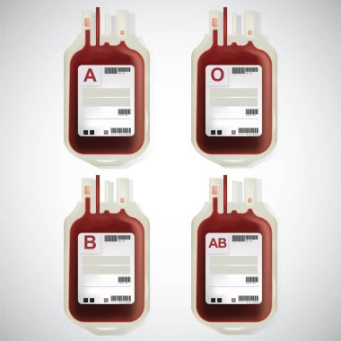 Tıbbi simgelerin vektör çizimi