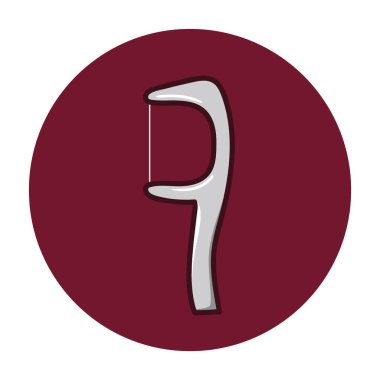 Basit grafik simgesi vektör illüstrasyonu 