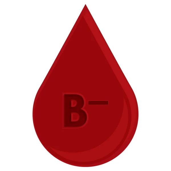 Illustrazione Vettoriale Icona Donazione Sangue — Vettoriale Stock
