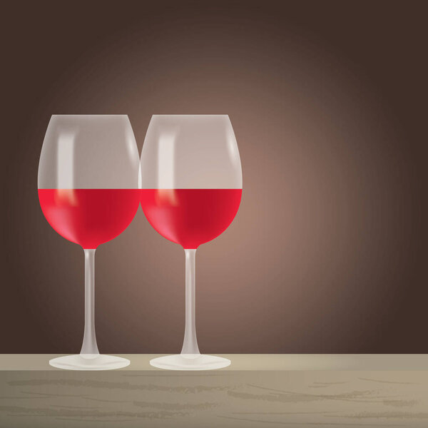 векторная иллюстрация вина, фон элемента иконки