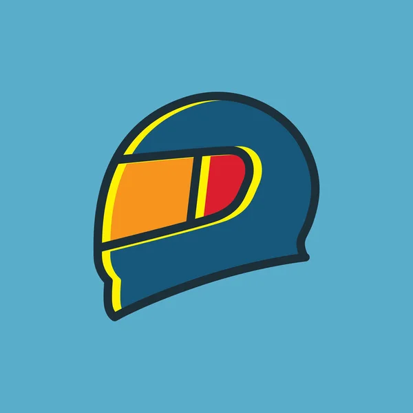 Vektor Illustration Eines Helms Für Ihr Design — Stockvektor