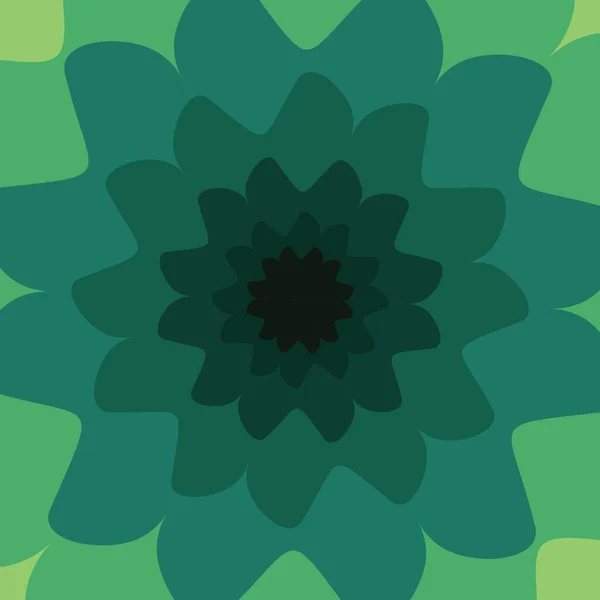 Abstraktní Pozadí Květinami — Stockový vektor