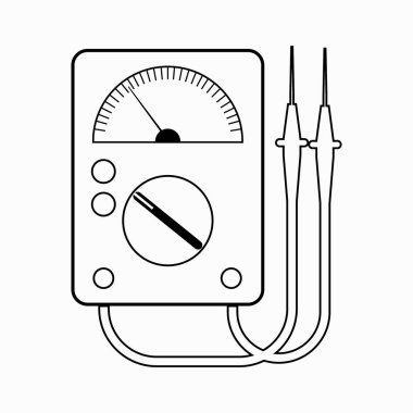 Modern oto tamir simgesinin vektör illüstrasyonu